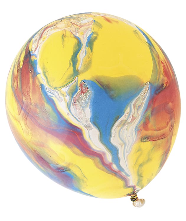 12" MARBLE LATEX BALLOONS