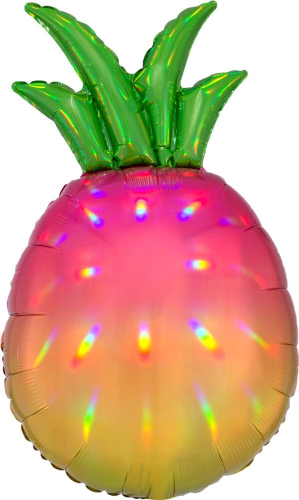 31" Iridescent Pineapple