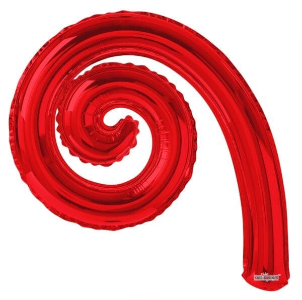 Kurly Sprial Red