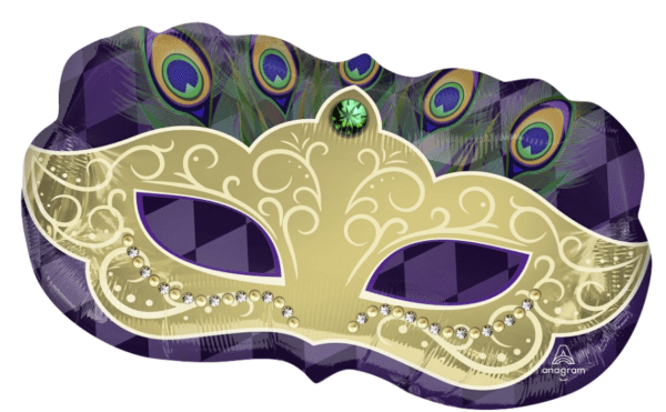 35" Mardi Gras Mask