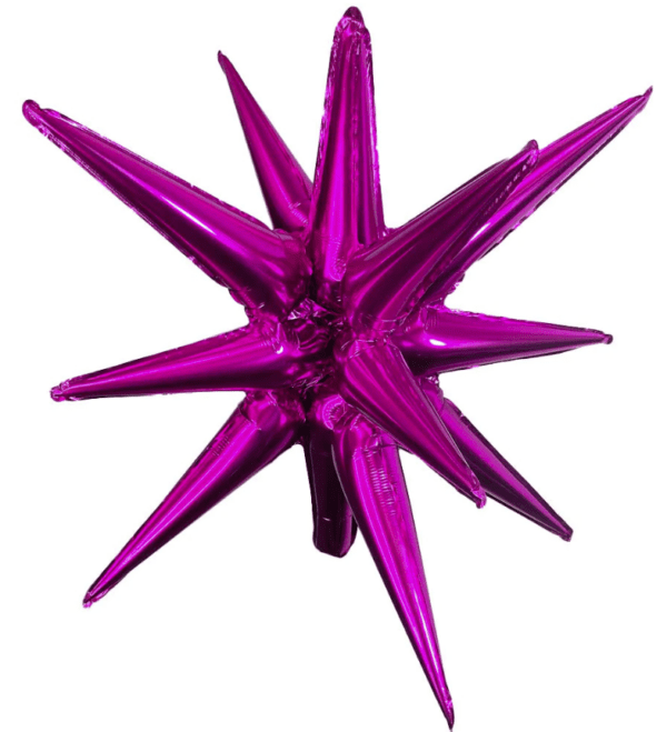 26" FUCHSIA STARBURST