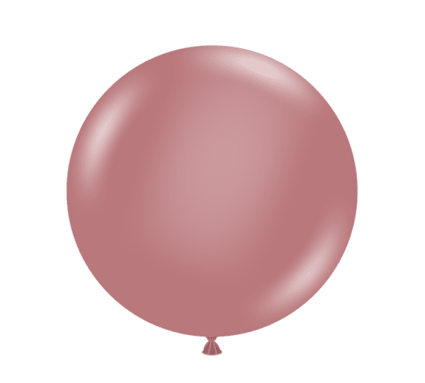 24" Canyon Rose Latex Balloons