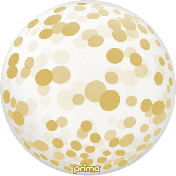 20" Gold Confetti Sphere