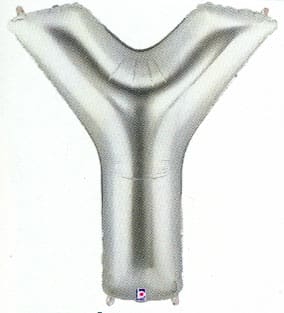 40" LETTER Y  FOIL BALLOON