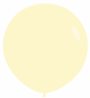 18" Pastel Matte Yellow