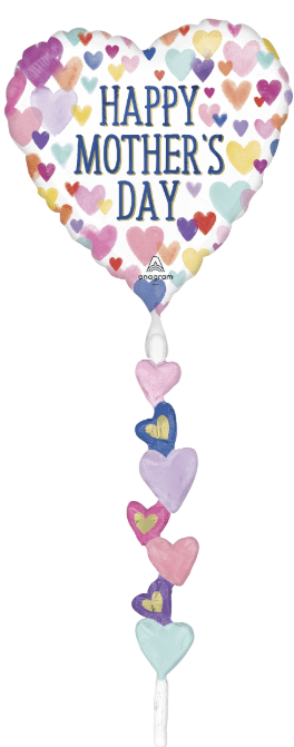 Mother's Day Sprinkled Hearts