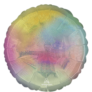 18" Holographic Pastel Stardust Ombre Round
