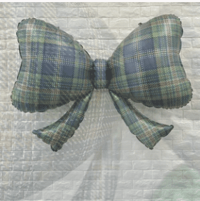 40" Plaid Classic Bow