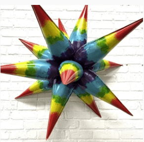 40" Tie Dyed Starburst